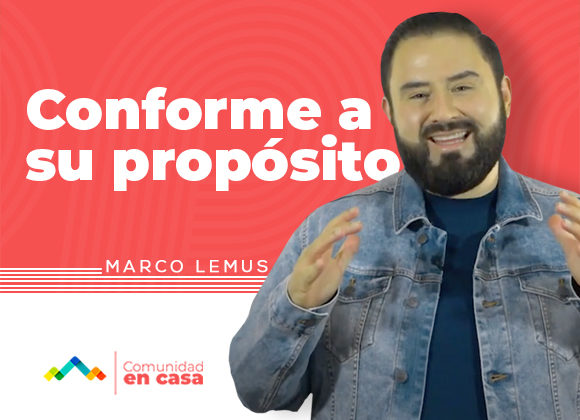 Conforme a su propósito